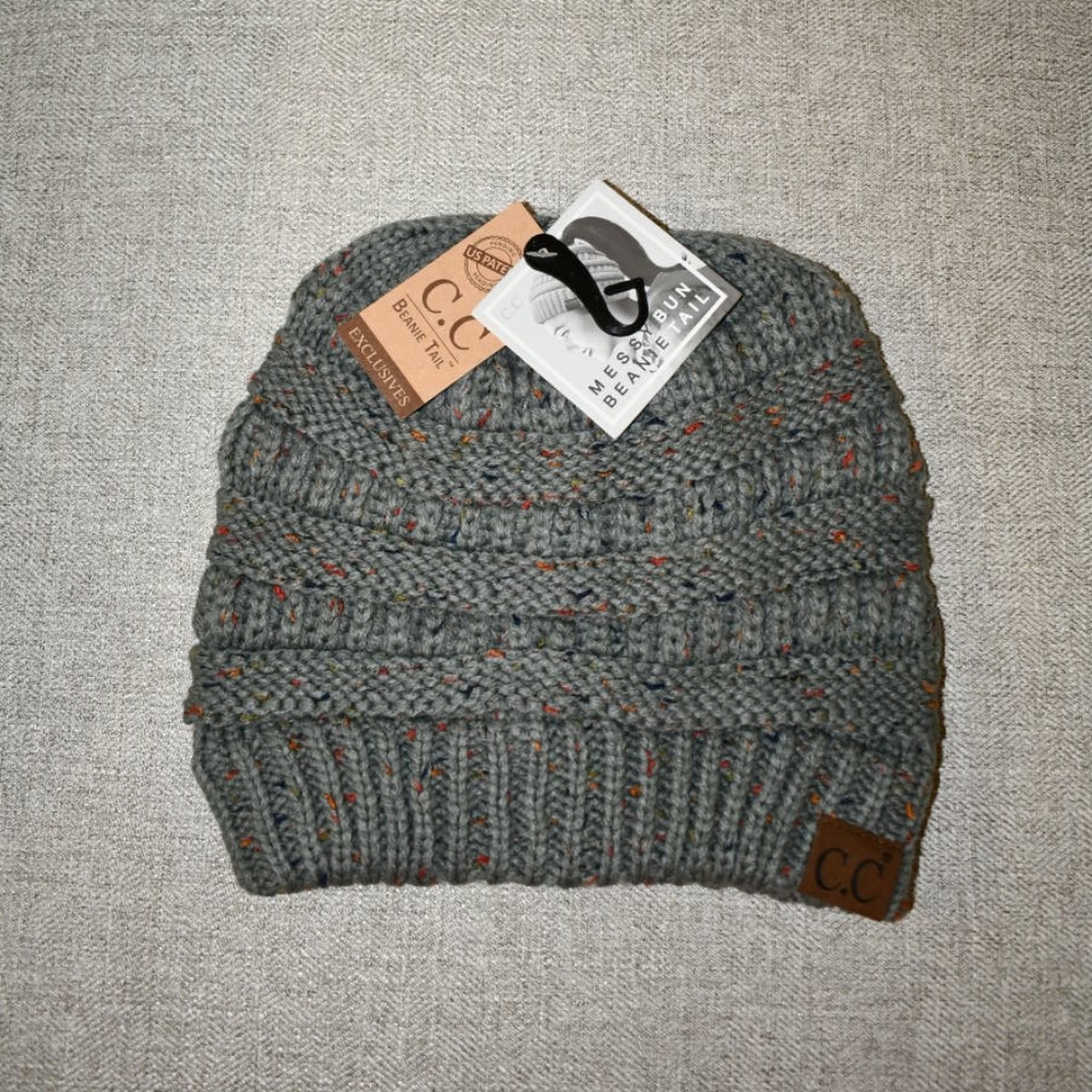 C.C Messy Bun Beanie Tail